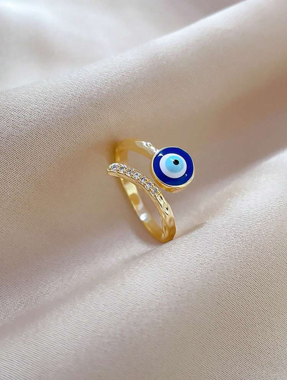 BAGUE OEIL BLEU