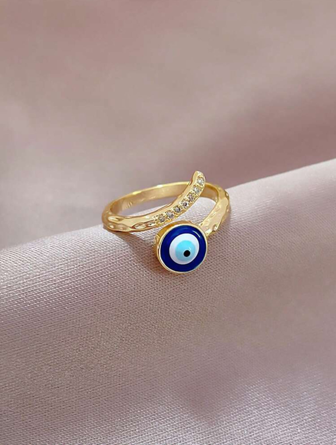 BAGUE OEIL BLEU